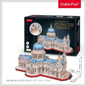 Cubic Fun - Puzzle 3D Catedrala St. Paul (Nivel Complex 643 Piese) Cubic Fun - 1